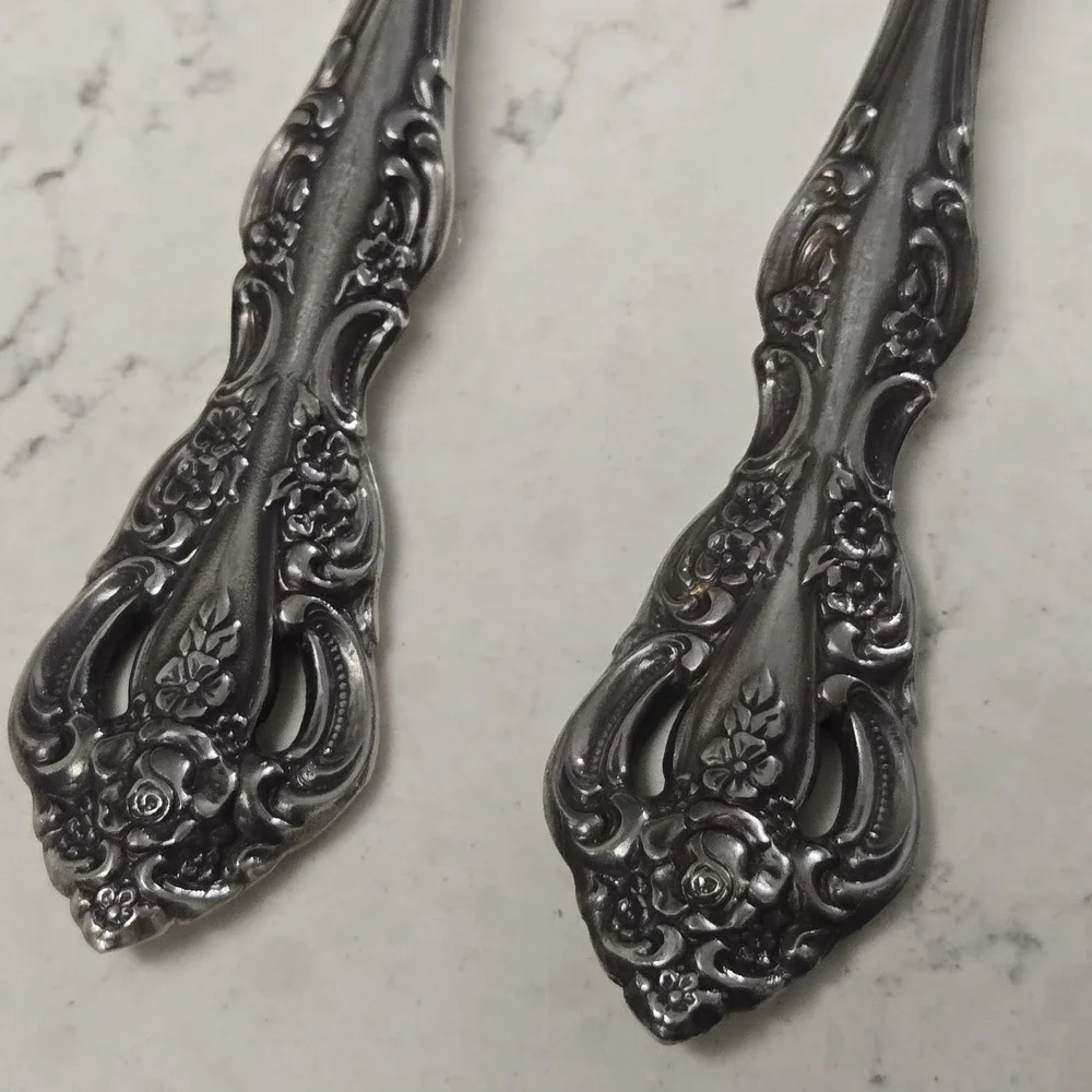 Oneida Michelangelo Heirloom Stainless Steel Flatware Mixed Lot of 13 Pieces VGC
